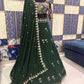 Premium Faux Georgette Sequins Embroidered Lehenga Set for Wedding and Festive Wear