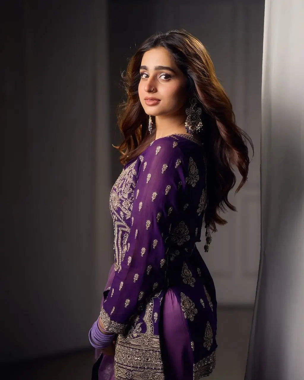 Premium Fox Georgette Embroidered Palazzo Suit with Dupatta
