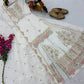 Premium Heavy Chinon Silk Sharara Set with Sequins Embroidery