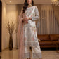 Premium Heavy Net Embroidered Kurti Set for Wedding and Festive Wear