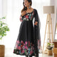 Premium Organza Silk Anarkali Set with Badla Work and Dupatta