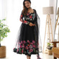 Premium Organza Silk Anarkali Set with Badla Work and Dupatta