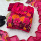 Premium Organza Silk Anarkali Set with Badla Work and Dupatta