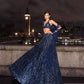 Premium Rainbow Sequins Net Lehenga Set