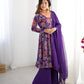 Premium Roman Silk Chanderi Printed Kediya Kurta Set with Dupatta
