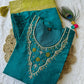 Premium Roman Silk Kurta Set with Jacquard Dupatta