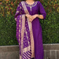 Premium Roman Silk Kurta Set with Jacquard Dupatta