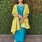 Premium Roman Silk Kurta Set with Jacquard Dupatta