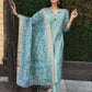 Premium Roman Silk Kurta Set with Jacquard Dupatta