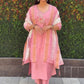 Premium Roman Silk Kurta Set with Jacquard Dupatta