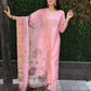 Premium Roman Silk Kurta Set with Jacquard Dupatta