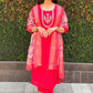 Premium Roman Silk Kurta Set with Jacquard Dupatta
