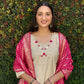 Premium Roman Silk Kurta Set with Jacquard Dupatta