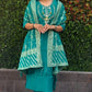 Premium Roman Silk Kurta Set with Jacquard Dupatta