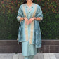 Premium Roman Silk Kurta Set with Jacquard Dupatta