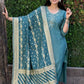 Premium Roman Silk Kurta Set with Jacquard Dupatta