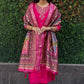 Premium Roman Silk Kurta Set with Jacquard Dupatta