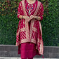 Premium Roman Silk Kurta Set with Jacquard Dupatta