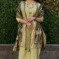 Premium Roman Silk Kurta Set with Jacquard Dupatta