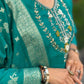 Premium Roman Silk Kurta Set with Jacquard Dupatta