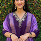 Premium Roman Silk Kurta Set with Jacquard Dupatta