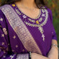 Premium Roman Silk Kurta Set with Jacquard Dupatta