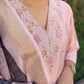 Premium Roman Silk Kurta Set with Jacquard Dupatta
