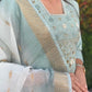 Premium Roman Silk Kurta Set with Jacquard Dupatta