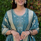 Premium Roman Silk Kurta Set with Jacquard Dupatta