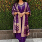 Premium Roman Silk Kurta Set with Jacquard Dupatta