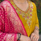 Premium Roman Silk Kurta Set with Jacquard Dupatta