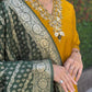 Premium Roman Silk Kurta Set with Jacquard Dupatta
