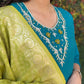 Premium Roman Silk Kurta Set with Jacquard Dupatta