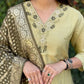 Premium Roman Silk Kurta Set with Jacquard Dupatta