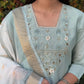 Premium Roman Silk Kurta Set with Jacquard Dupatta