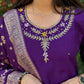 Premium Roman Silk Kurta Set with Jacquard Dupatta