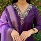 Premium Roman Silk Kurta Set with Jacquard Dupatta