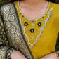Premium Roman Silk Kurta Set with Jacquard Dupatta