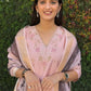 Premium Roman Silk Kurta Set with Jacquard Dupatta
