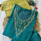 Premium Roman Silk Kurta Set with Jacquard Dupatta