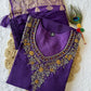Premium Roman Silk Kurta Set with Jacquard Dupatta