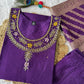 Premium Roman Silk Kurta Set with Jacquard Dupatta