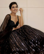 Premium Sequin Georgette Lehenga Set for party