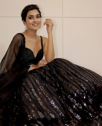 Premium Sequin Georgette Lehenga Set for party