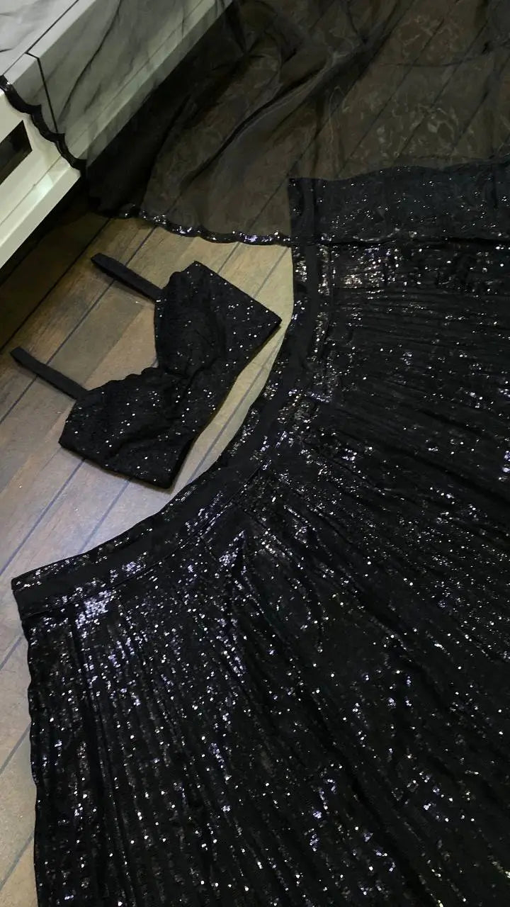 Premium Sequin Georgette Lehenga Set for party