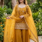Premium Silk Embroidered Plazo Suit Set for Festive and Wedding Wear