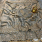 Premium Space Silk Gold Beads Handwork Saree