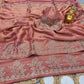 Premium Space Silk Jarkan Diamond Work Saree