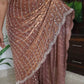 Premium Space Silk Original Beads Handwork Saree