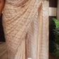 Premium Space Silk Original Beads Handwork Saree